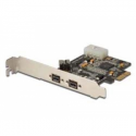 DIGITUS DS-30203-2 - FireWire adapter - PCIe - FireWire 800 - 3 ports