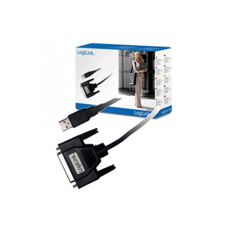 LogiLink Adapter USB to DSUB-25 - Parallel adapter - USB - parallel - 0