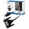LogiLink Adapter USB to DSUB-25 - Parallel adapter - USB - parallel