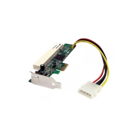 StarTech.com PCI Express to PCI Adapter Card - PCIe to PCI Converter Adapter with Low Profile / Half-Height Bracket (PEX1PCI1) - PCIe x1 to PCI slot adapter - 0