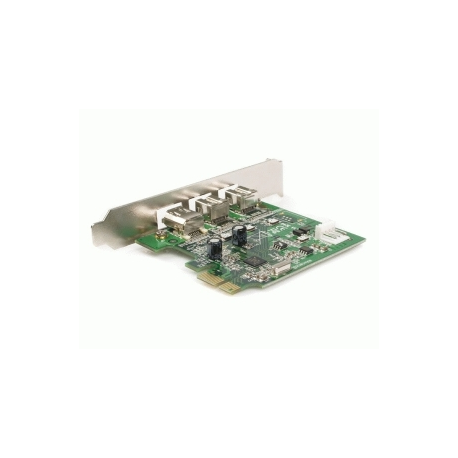 StarTech.com 3 Port 2b 1a 1394 PCI Express FireWire Card Adapter - 1394 FW PCIe FireWire 800 / 400 Card (PEX1394B3) - FireWire adapter - PCIe - FireWire 800 - 2 ports + 1 x FireWire - for P / N: BNDTB10GI, BNDTB210GSFP, BNDTB310GNDP, BNDTB410GSFP, BNDTB4M2E1, BNDTBUSB3142 - 5