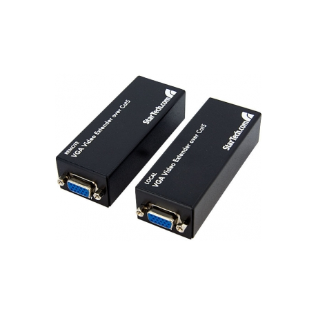 StarTech.com VGA Over CAT5 Extender 250 ft (80m) 1 Local and 1 Remote Unit - VGA Video Over Ethernet Extender Kit (ST121UTPEP) - Video extender - over CAT 5 - up to 80 m - for P / N: SVA12M2NEUA, SVA12M5NA - 6