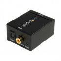 StarTech.com SPDIF Digital Coaxial or Toslink Optical to Stereo RCA Audio Converter - Digital Audio Adapter (SPDIF2AA) - Coaxial / optical digital audio converter - black - for P / N: FPCEILPTBLP, FPWARTB1M, FPWFXBAT, FPWTLTBAT, STNDMTV100, STNDMTV70, STNDMTVDUO
