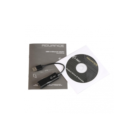 I-Tec ADVANCE Series USB 2.0 Fast Ethernet Adapter - Network adapter - USB 2.0 - 10 / 100 Ethernet - 2