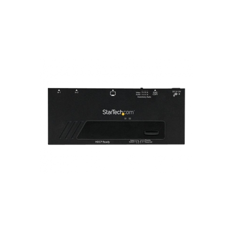 StarTech.com 2 Port HDMI Switch w / Automatic and Priority Switching - 2 In 1 Out HDMI Selector with Automatic Priority Switching - 1080p (VS221HDQ) - Video / audio switch - desktop - for P / N: SVA12M2NEUA, SVA12M5NA - 0