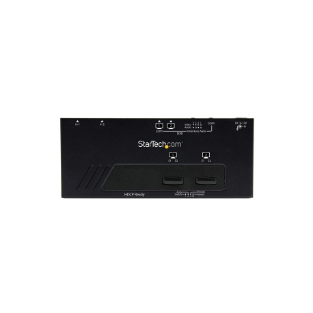 StarTech.com 2x2 HDMI Matrix Switch with Remote - 1080p Automatic & Priority Switcher - Video Wall Auto Selector Splitter Box - Audio Out (VS222HDQ) - Video / audio switch - desktop - for P / N: SVA12M2NEUA, SVA12M5NA - 1