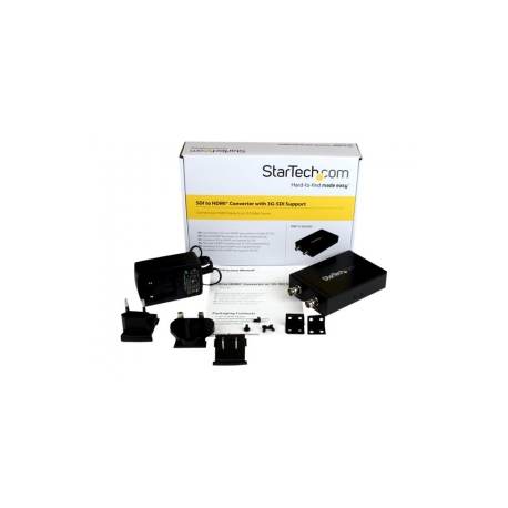 StarTech.com SDI to HDMI Converter - 3G SDI to HDMI Adapter with SDI Loop Through Output - SDI to HDMI Audio / Video Adapter - 755ft (230m) (SDI2HD) - Video converter - 3G-SDI - HDMI, 3G-SDI - black - 0