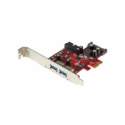 StarTech.com 4 Port PCI Express USB 3.0 Card - 2 Ext & 2 Int (IDC) - SATA Power - USB adapter - PCIe 2.0 low profile - USB 3.0 x 4 - for P / N: ST1030USBM, ST7300USBME