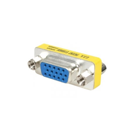 StarTech.com Slimline VGA HD15 Gender Changer - F / F - HD15 gender changer - VGA coupler - VGA gender changer (GC15HSF) - VGA gender changer - HD-15 (VGA) (F) to HD-15 (VGA) (F) - for P / N: DP2VGAMM6B, HD2VGAMM6, MXTMMHQ2M, MXTMMHQ30M, MXTMMHQ3M, MXTMMHQ5M, MXTMMHQ7M - 0
