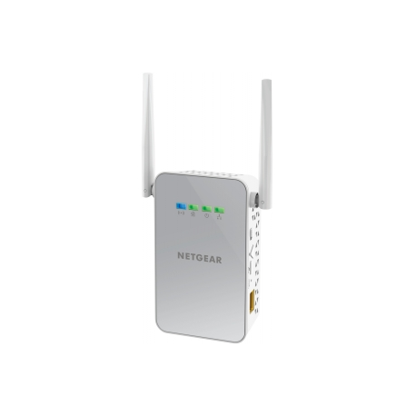 NETGEAR Powerline PLW1000 - Powerline adapter kit - GigE, HomePlug AV (HPAV) 2.0, IEEE 1901 - 802.11a / b / g / n / ac - Dual Band - wall-pluggable - with NETGEAR PowerLINE 1000 Adapter (PL1000) - 3