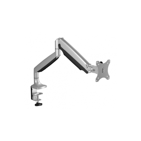 RaidSonic ICY BOX IB-MS503-T - Mounting kit for Monitor (adjustable arm) - black, silver - screen size: up to 32" - desk-mountable - 0