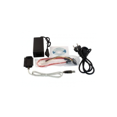 Cablexpert AUSI01 - Storage controller - 2.5", 3.5" - ATA-133 / SATA 3Gb / s - USB 2.0 - 0