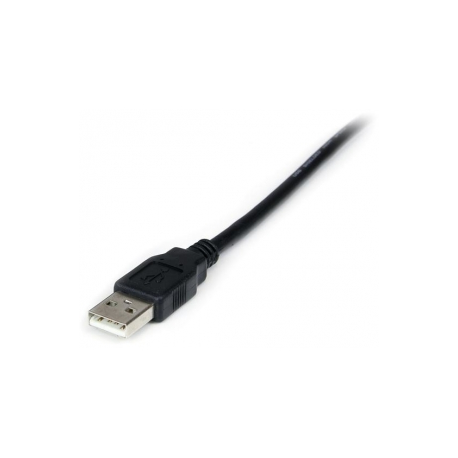 StarTech.com USB to Serial RS232 Adapter - DB9 Serial DCE Adapter Cable with FTDI - Null Modem - USB 1.1  /  2.0 - Bus-Powered (ICUSB232FTN) - Serial adapter - USB 2.0 - RS-232 - black - 5