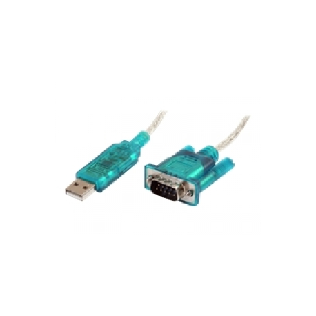 StarTech.com 3ft USB to RS232 DB9 Serial Adapter Cable - M / M - Serial adapter - USB 2.0 - RS-232 - 0