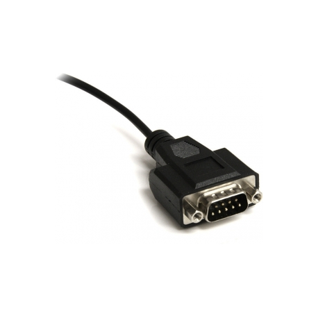 StarTech.com USB to Serial Adapter - 2 Port - COM Port Retention - FTDI - USB to RS232 Adapter Cable - USB to Serial Converter (ICUSB2322F) - Serial adapter - USB - RS-232 x 2 - black - 2