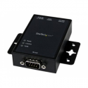 StarTech.com 1 Port RS232 to Ethernet IP Converter / Device Server - Aluminum - Serial over IP Device Server - Serial to IP Converter (NETRS2321P) - Device server - 100Mb LAN, RS-232 - AC 100 / 230 V - rail mountable - for P / N: SVA12M2NEUA, SVA12M5NA