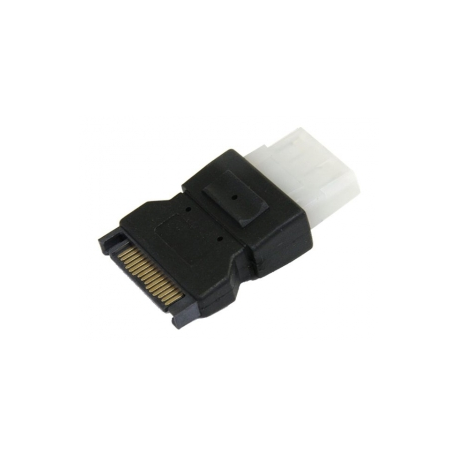 StarTech.com SATA to LP4 Power Cable Adapter - Power adapter - SATA power (M) to 4 pin internal power (F) - black - LP4SATAFM - Power adapter - SATA power (M) to 4 PIN internal power (F) - black - for P / N: 25SAT35HDD, BRACKET25SAT, DRW110SATBK, S32M2NGFFPEX, SAT32MSATPEX, SATSASBAY3BK - 0
