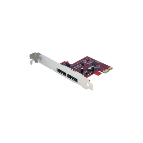StarTech.com 2 Port SATA 6 Gbps PCI Express eSATA Controller Card - Storage controller - 2 Channel - eSATA 6Gb / s - 6 Gbit / s - PCIe - PEXESAT32 - Storage controller - 2 Channel - eSATA 6Gb / s - PCIe - for P / N: BNDTB10GI, BNDTB210GSFP, BNDTB310GNDP, BNDTB410GSFP, BNDTB4M2E1, BNDTBUSB3142 - 0