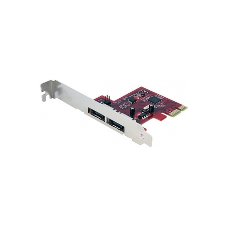 StarTech.com 2 Port SATA 6 Gbps PCI Express eSATA Controller Card - Storage controller - 2 Channel - eSATA 6Gb / s - 6 Gbit / s - PCIe - PEXESAT32 - Storage controller - 2 Channel - eSATA 6Gb / s - PCIe - for P / N: BNDTB10GI, BNDTB210GSFP, BNDTB310GNDP, BNDTB410GSFP, BNDTB4M2E1, BNDTBUSB3142 - 5