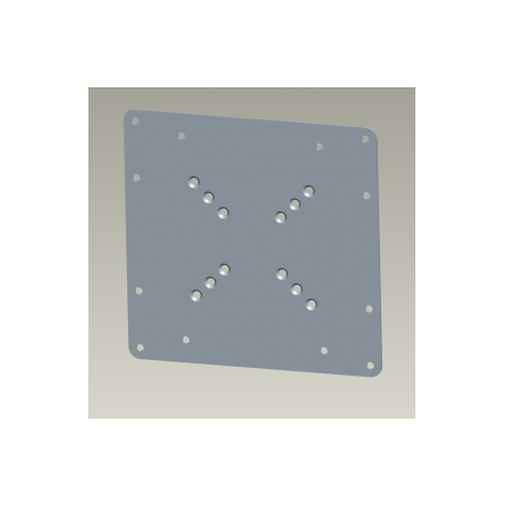 Neomounts by Newstar FPMA-VESA200 - Mounting component (VESA adapter plate) - for LCD display - silver - screen size: 22"-42" - 1