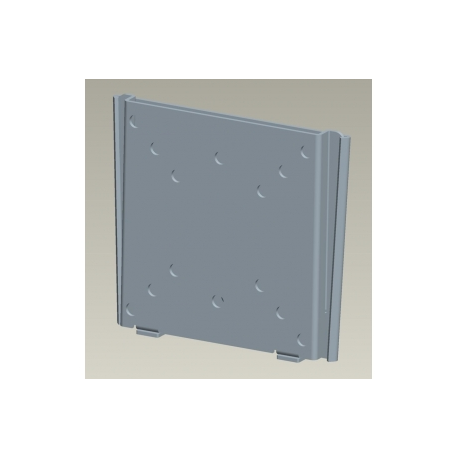 Neomounts by Newstar FPMA-W25 - Bracket - for LCD display (fixed) - lockable - silver - screen size: 10"-30" - wall-mountable - 1