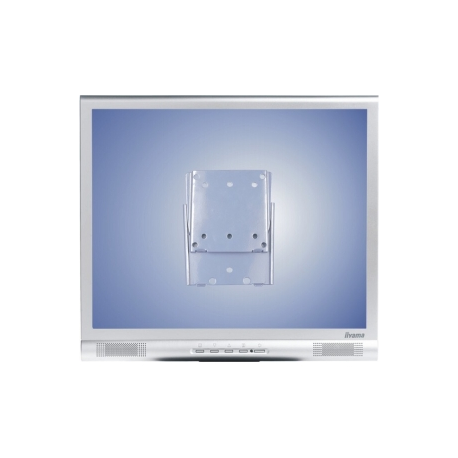Neomounts by Newstar FPMA-W25 - Bracket - for LCD display (fixed) - lockable - silver - screen size: 10"-30" - wall-mountable - 4
