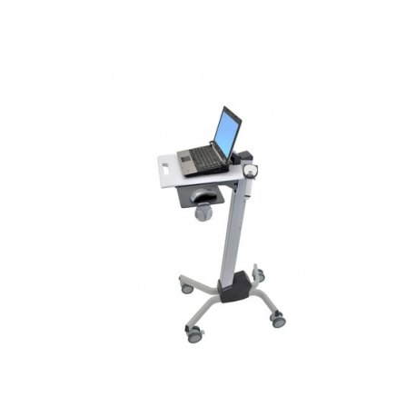 Ergotron Neo-Flex - Cart - for notebook  /  mouse  /  barcode scanner - aluminium, steel, high-grade plastic - two-tone grey - screen size: 12"-17.3" - 0