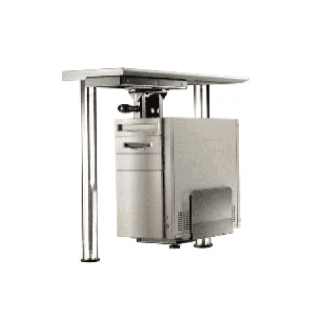 Neomounts by Newstar CPU-D250 - Mounting kit (CPU mount) (Swivel Design) - black - under-the-desk - 0