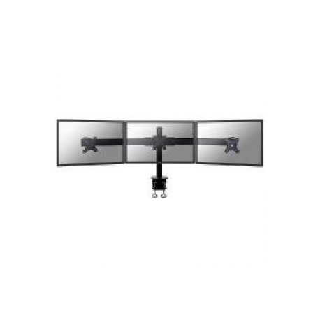 Neomounts by Newstar FPMA-D700D3 - Mounting kit - for 3 LCD displays - black - screen size: 10"-27" - clamp mountable, desk-mountable - 0