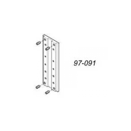 Ergotron - Mounting component (track mount bracket kit) - for flat panel - aluminium - wall-mountable - for ARMS 100 series, 200 series, 300 series, 400 series - 0
