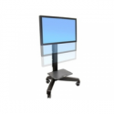 Ergotron Neo-Flex Mobile MediaCenter VHD - Cart - Constant Force motion - for LCD display - capacity 22.7-40.8 kg - aluminium, steel, ABS plastic, zinc alloy, glass-filled nylon - black - screen size: 37"-75"