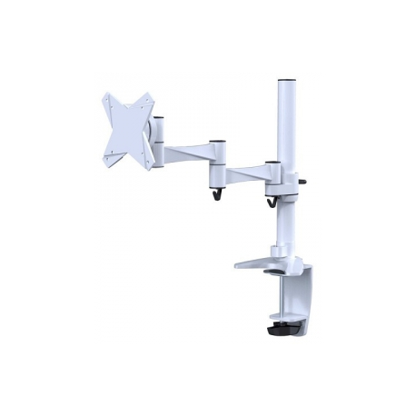Neomounts by Newstar FPMA-D1330 - Mounting kit - for LCD display (full-motion) - white - screen size: 10"-30" - clamp mountable, grommet, desk-mountable - 1
