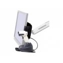 Ergotron Scanner Shelf, VESA Attach - Barcode scanner shelf - black - for P / N: 45-353-026