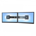 Ergotron - Mounting kit (handle, dual monitor mount) - for 2 LCD displays - black - screen size: 17"-24" - for P / N: 45-353-026