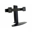 Ergotron Neo-Flex - Stand - for 2 LCD displays - black - screen size: up to 24" - desktop