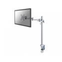 Neomounts by Newstar FPMA-D935POLE70 - Mounting kit - for LCD display (full-motion) - silver - screen size: 10"-30" - clamp mountable, desk-mountable