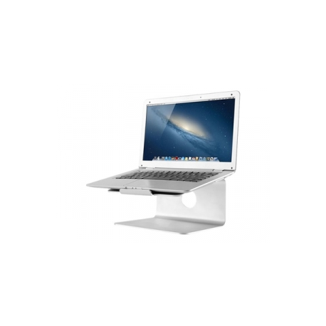 Neomounts by Newstar NSLS050 - Stand - for notebook - brushed aluminium - silver - screen size: 10"-17" - desktop - 0