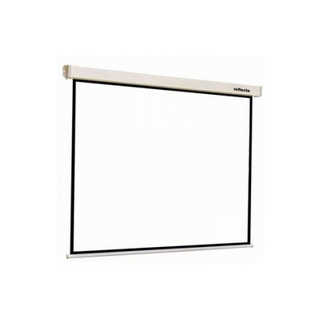 Reflecta Crystal-Line Motor lux - Projection screen - ceiling mountable, wall mountable - motorised - 109" (277 cm) - 1:1 - Matte White - 0