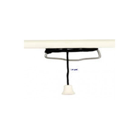 Elite Screens Manual Series M128UWX - Projection screen - ceiling mountable, wall mountable - 128" (325 cm) - 16:10 - Matte White - 2