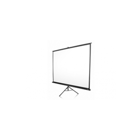 Elite Tripod Series T113NWS1 - Projection screen with tripod - 113" (287 cm) - 1:1 - Matte White - white - 3