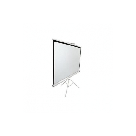 Elite Tripod Series T99NWS1 - Projection screen with tripod - 99" (251 cm) - 1:1 - Matte White - white - 0