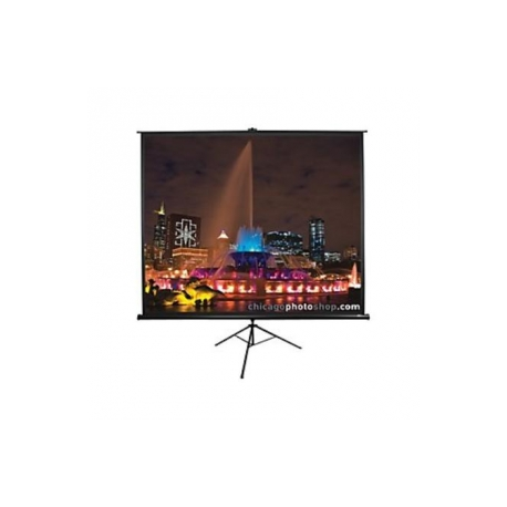 Elite Tripod Series T119UWS1 - Projection screen with tripod - 119" (302 cm) - 1:1 - MaxWhite - black - 0