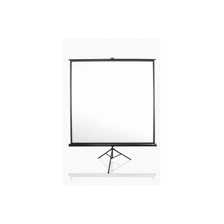 Elite Tripod Series T120UWV1 - Projection screen with tripod - 120" (305 cm) - 4:3 - MaxWhite - black - 0
