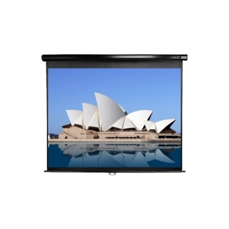 Elite Screens Manual Series M113UWS1 - Projection screen - 113" (287 cm) - 1:1 - Matte White - 0