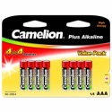 Camelion Plus Alkaline AAA (LR03), 8 (4+4) value pack