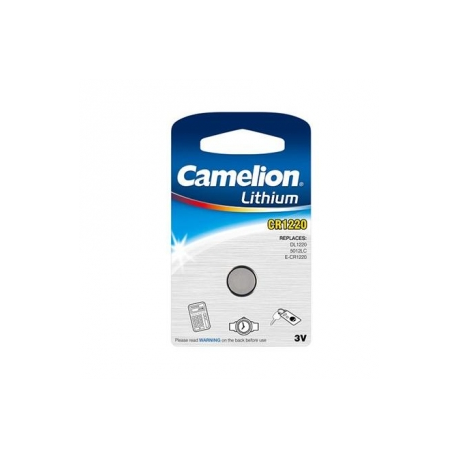 Camelion Lithium Button celles 3V (CR1220), 1-pack - 0