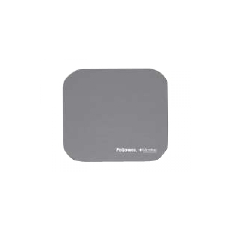 Fellowes Mouse Pad with Microban Protection - Mouse pad - matt silver - 0