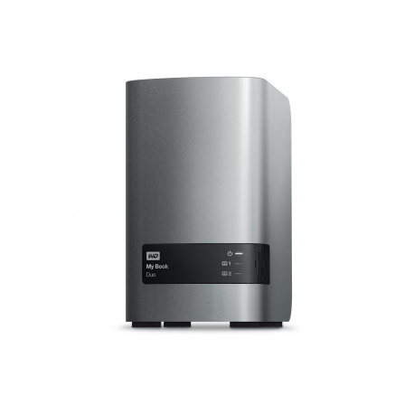 WD My Book Duo WDBFBE0200JBK - Hard drive array - 20 TB - 2 bays - HDD 10 TB x 2 - USB 3.1 (external) - 0