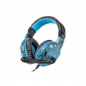 Fury Hellcat - Headset - full size - wired - USB, 3.5 mm jack