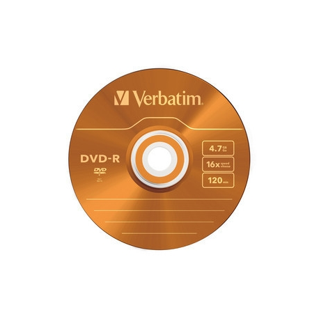 Verbatim Colours - 5 x DVD-R - 4.7 GB 16x - 2